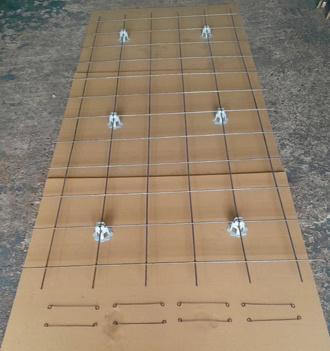 A252 Concrete Reinforcement Mesh Kit Supplied With Wire Ties & Spacers